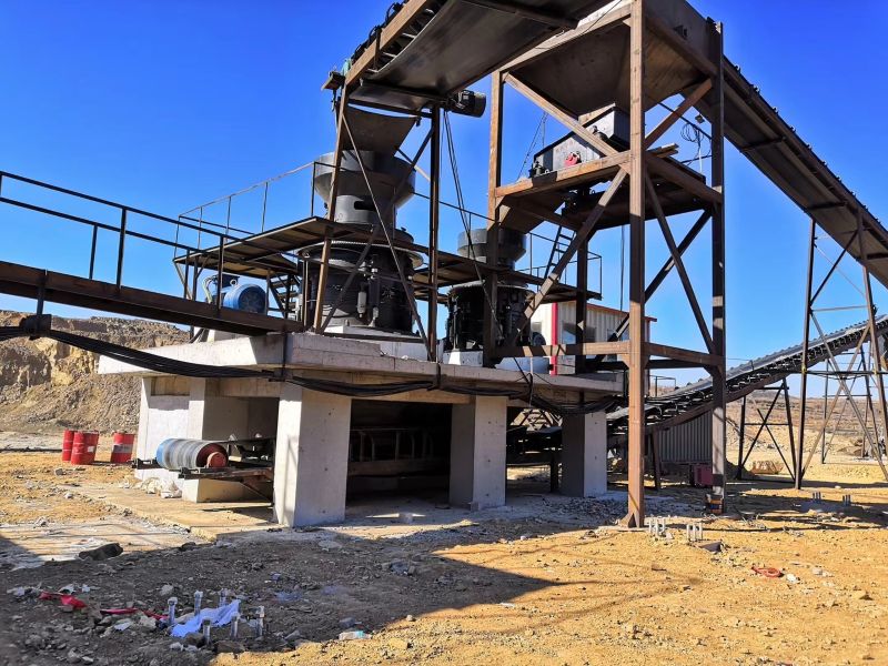 200tph Granite Crushing Plant Applied in Ethiopia